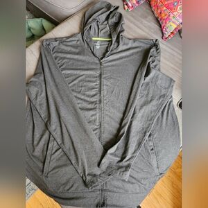 Pro Player Men's 3X Grey Zip-Up Hoodie